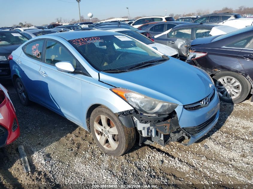 2013 HYUNDAI ELANTRA GLS (ULSAN PLANT)