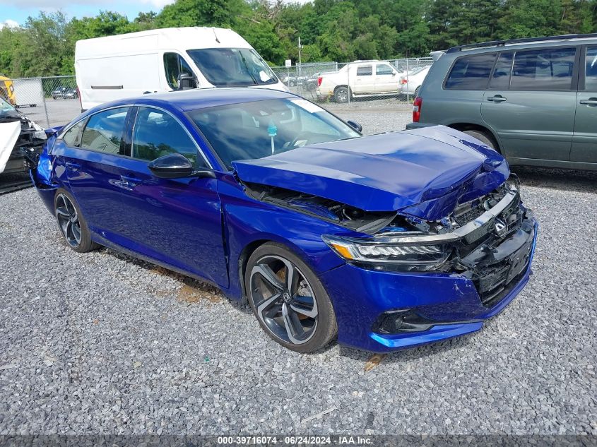 2021 HONDA ACCORD SPORT