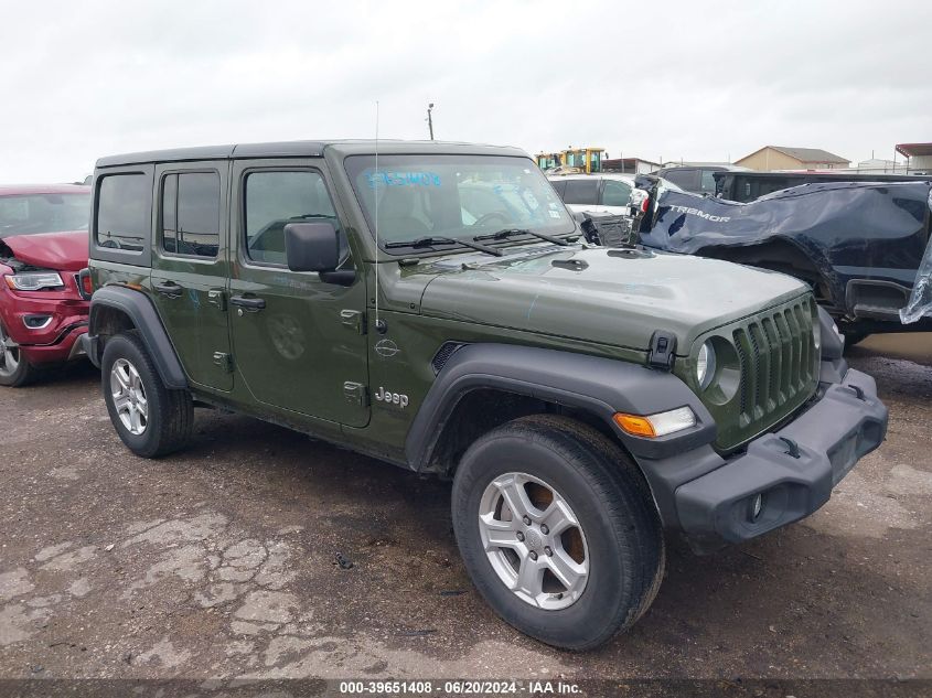 2021 JEEP WRANGLER UNLIMITED SPORT S 4X4