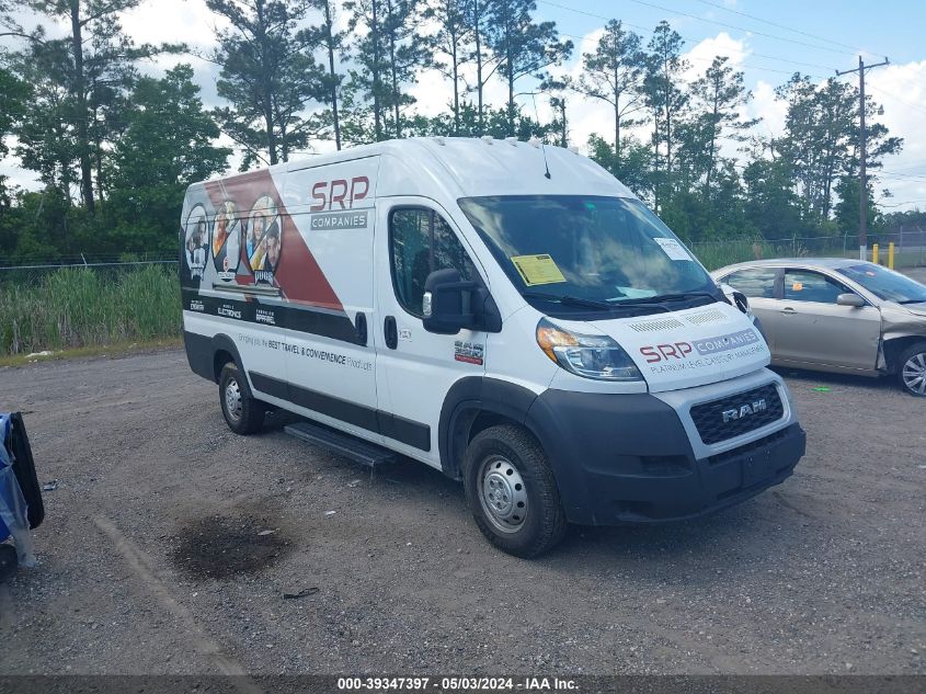 2020 RAM PROMASTER 3500 CARGO VAN HIGH ROOF 159 WB EXT