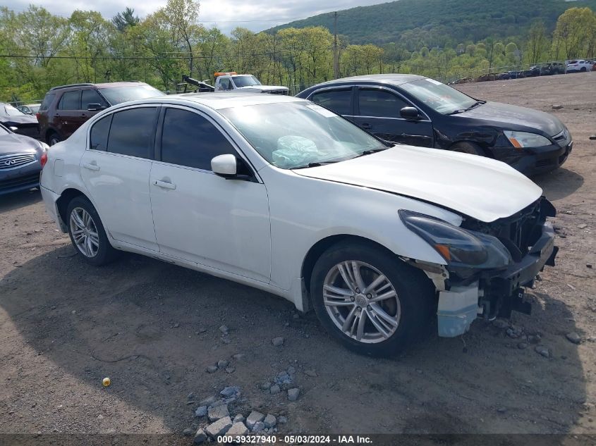 2010 INFINITI G37X