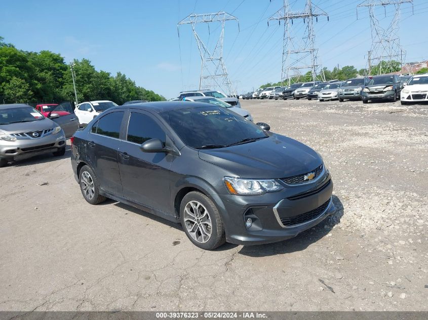 2020 CHEVROLET SONIC FWD  LT