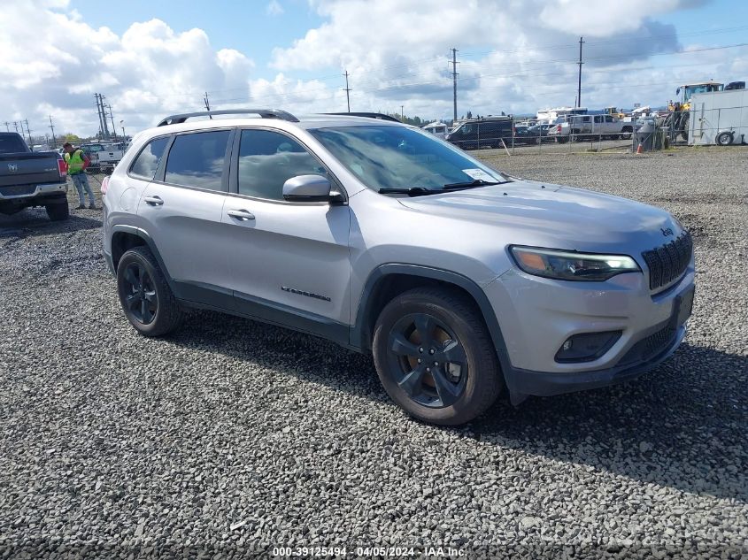 2019 JEEP CHEROKEE ALTITUDE 4X4