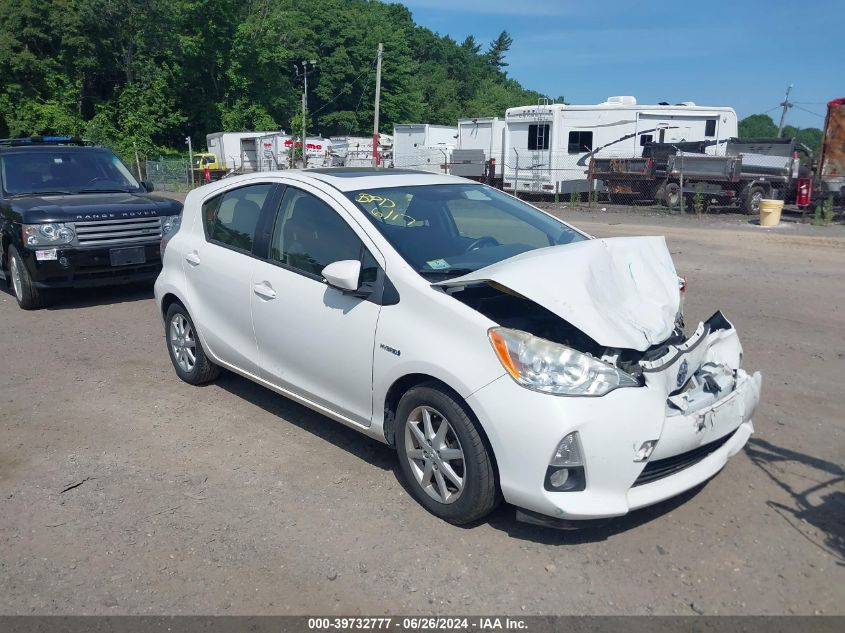 2013 TOYOTA PRIUS C FOUR