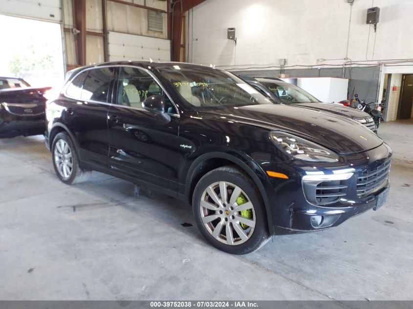 2016 PORSCHE CAYENNE E-HYBRID S