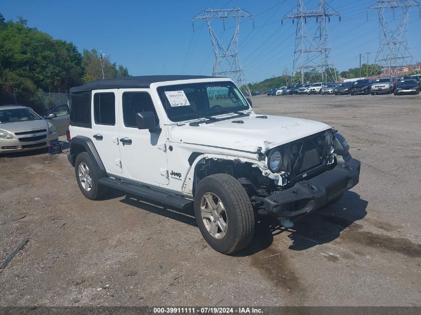 2022 JEEP WRANGLER UNLIMITED SPORT S 4X4