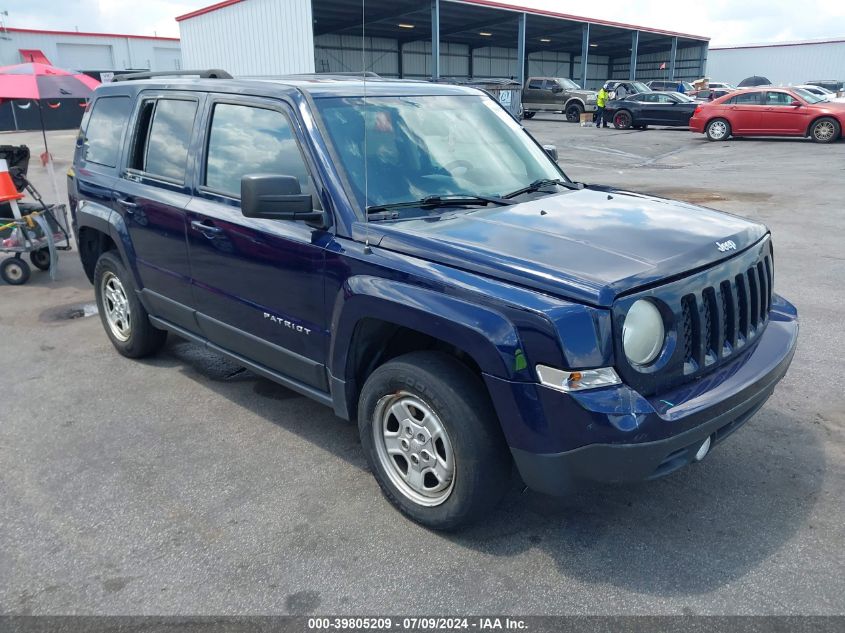 2017 JEEP PATRIOT SPORT 4X4