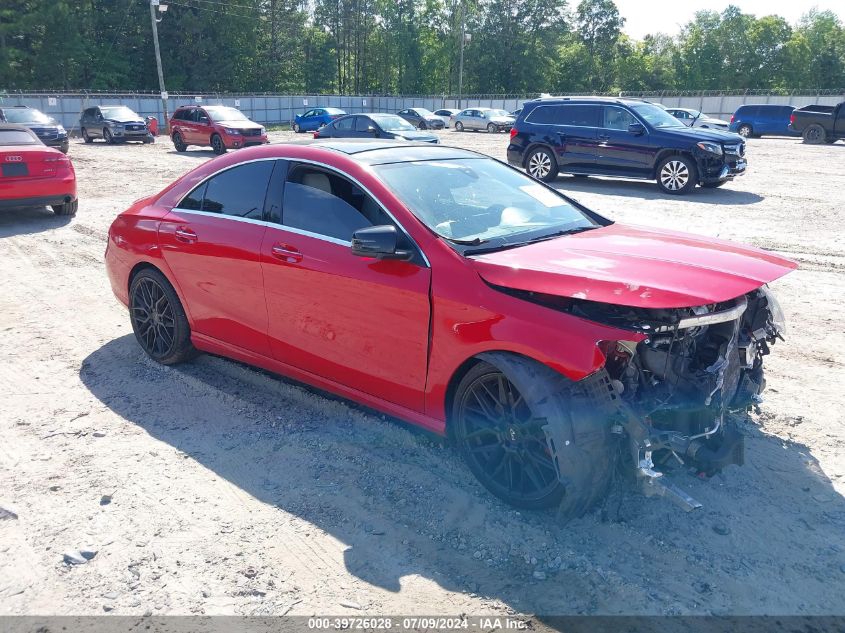 2017 MERCEDES-BENZ CLA 250 4MATIC