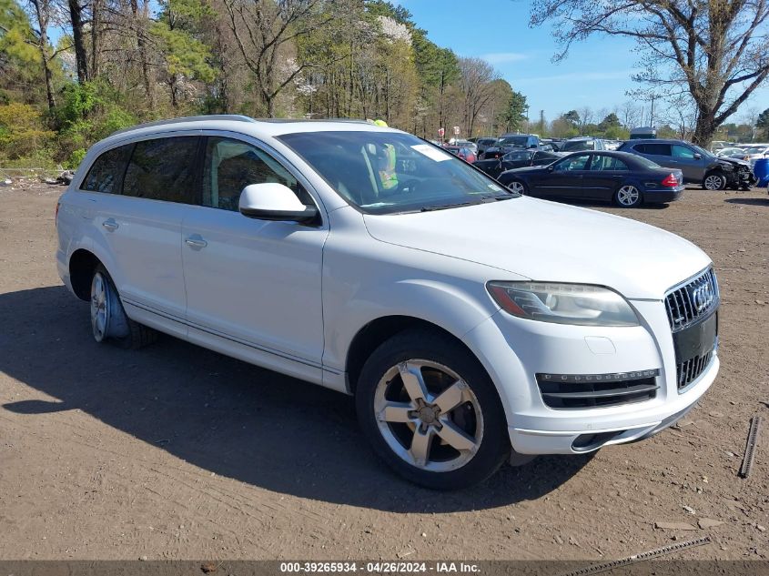 2013 AUDI Q7 3.0 TDI PREMIUM