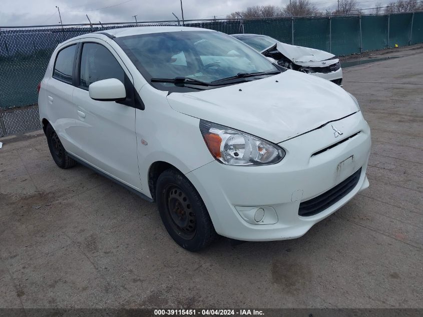 2015 MITSUBISHI MIRAGE DE/RF