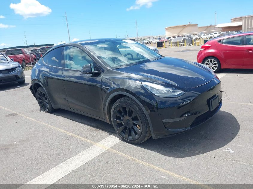 2020 TESLA MODEL Y LONG RANGE DUAL MOTOR ALL-WHEEL DRIVE