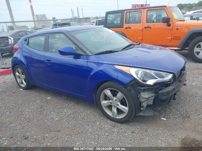 2012 HYUNDAI VELOSTER BASE W/GRAY