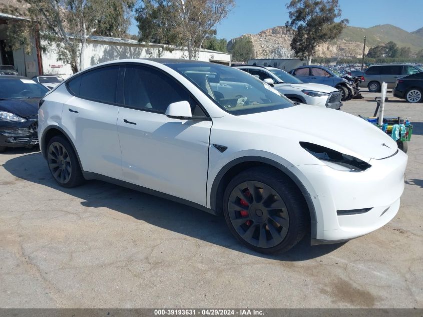 2021 TESLA MODEL Y LONG RANGE DUAL MOTOR ALL-WHEEL DRIVE