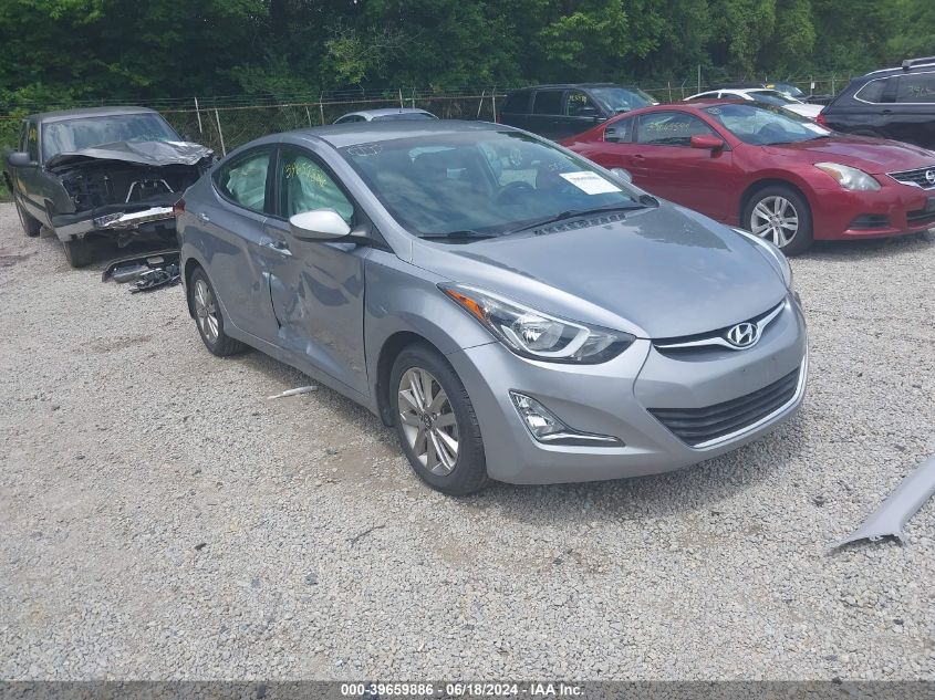 2016 HYUNDAI ELANTRA SE