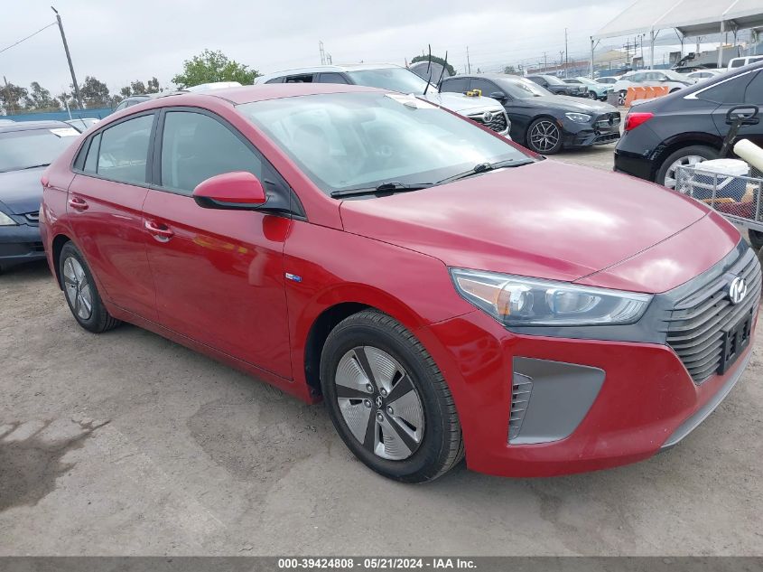 2019 HYUNDAI IONIQ HYBRID BLUE