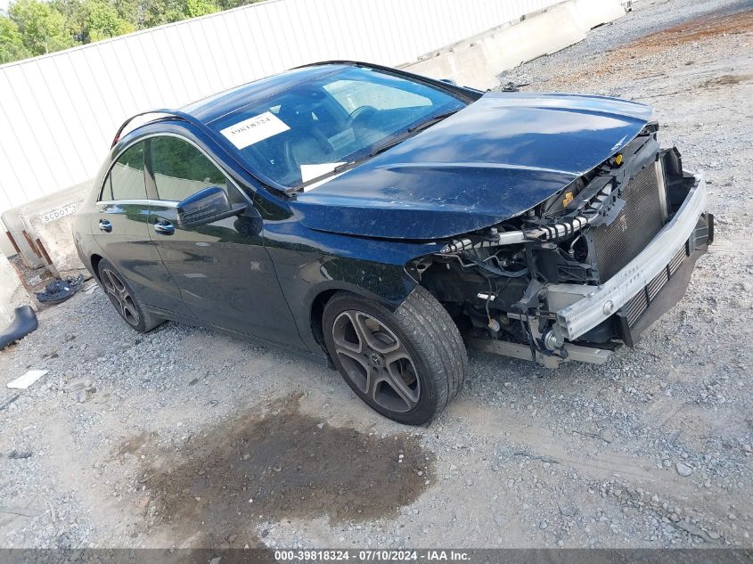 2018 MERCEDES-BENZ CLA 250 250 4MATIC