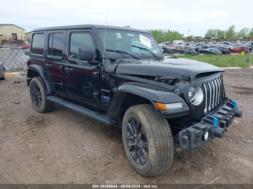 2023 JEEP WRANGLER 4XE SAHARA 4X4