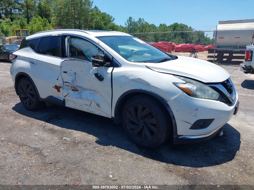 2015 NISSAN MURANO PLATINUM