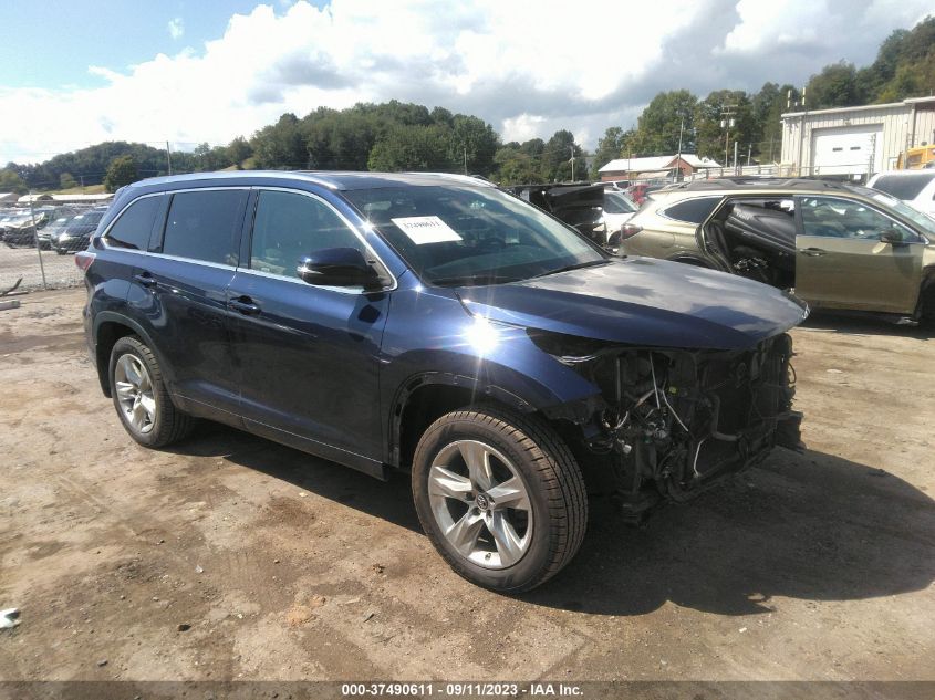 2016 TOYOTA HIGHLANDER HYBRID LIMITED