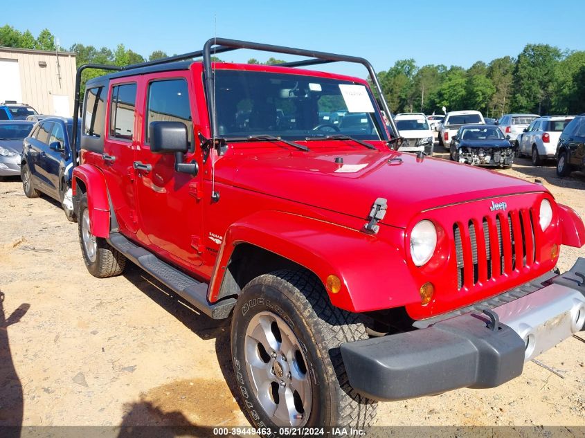 2013 JEEP WRANGLER UNLIMITED SAHARA