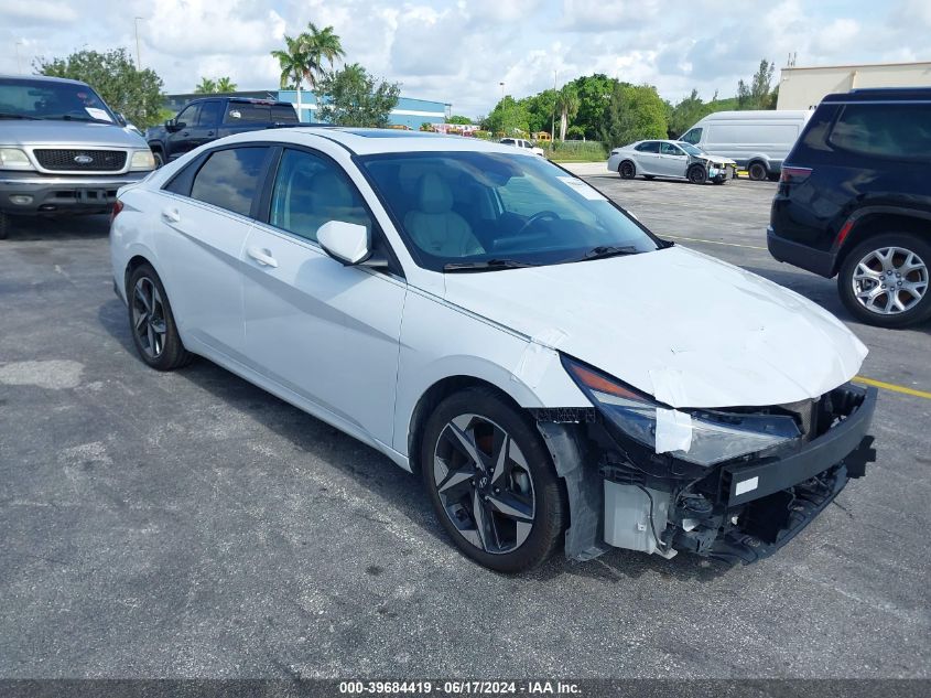 2021 HYUNDAI ELANTRA LIMITED