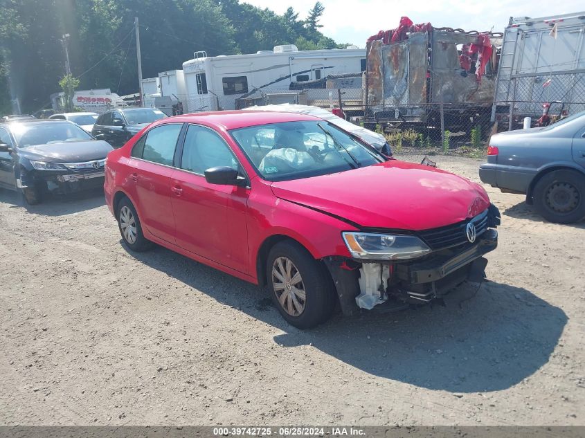 2014 VOLKSWAGEN JETTA 2.0L S