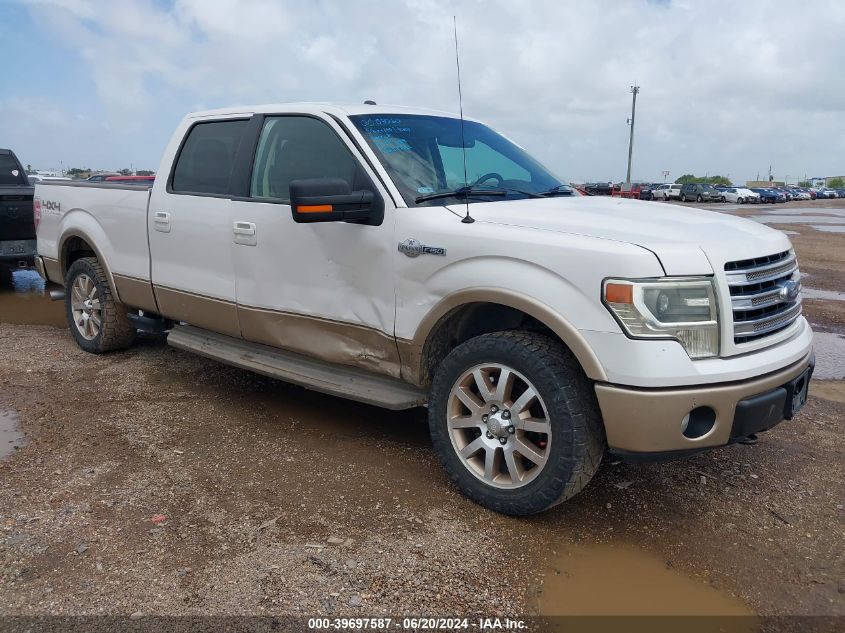 2013 FORD F-150 KING RANCH