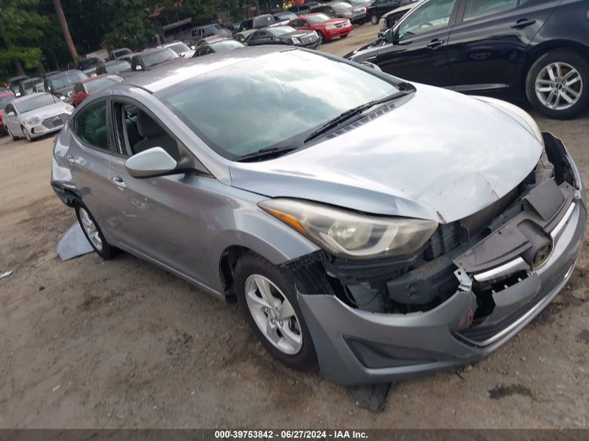 2015 HYUNDAI ELANTRA SE