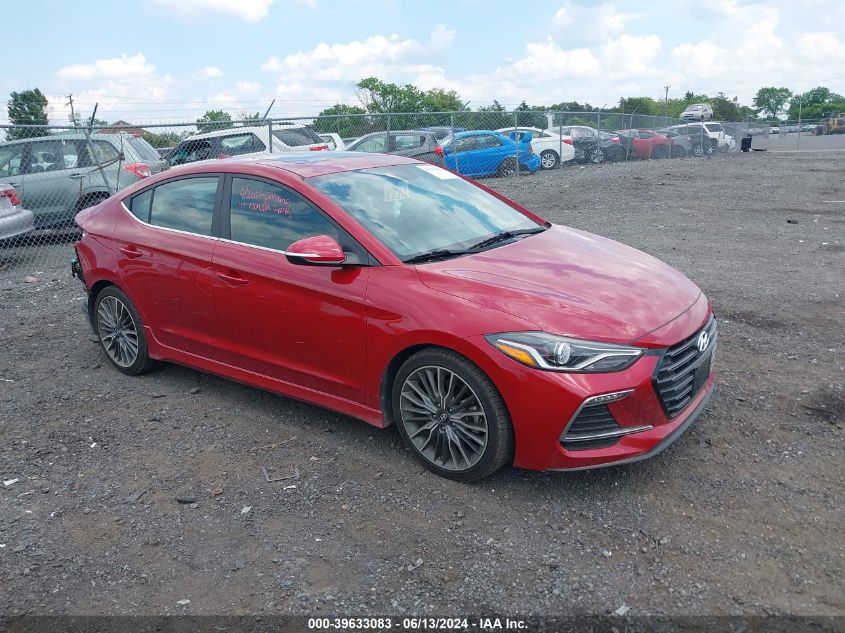 2018 HYUNDAI ELANTRA SPORT