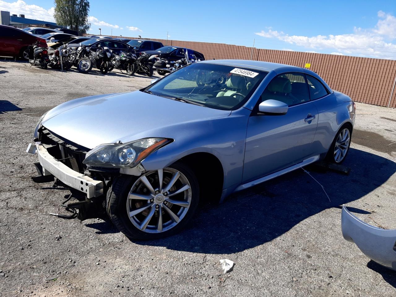 2012 INFINITI G37 BASE