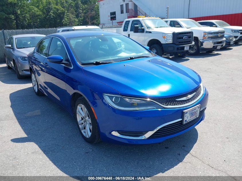 2016 CHRYSLER 200 LIMITED