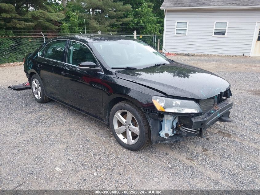 2013 VOLKSWAGEN PASSAT 2.5L SE