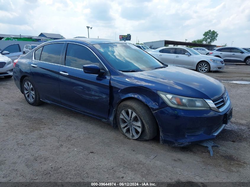 2015 HONDA ACCORD LX