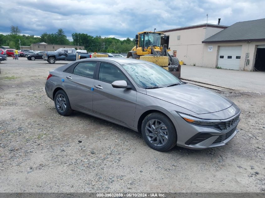 2024 HYUNDAI ELANTRA HYBRID BLUE