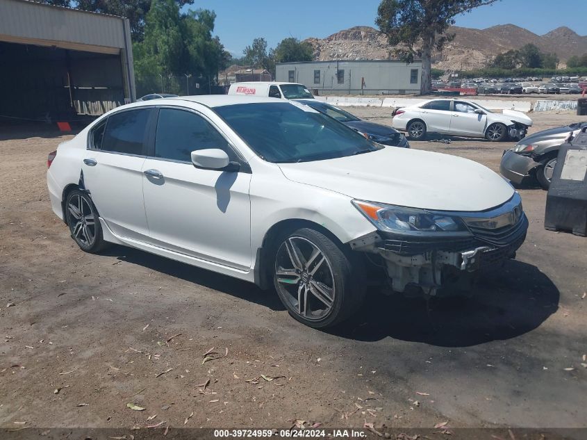 2016 HONDA ACCORD SPORT