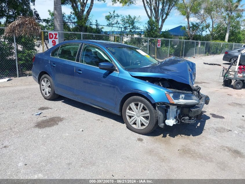 2017 VOLKSWAGEN JETTA 1.4T S