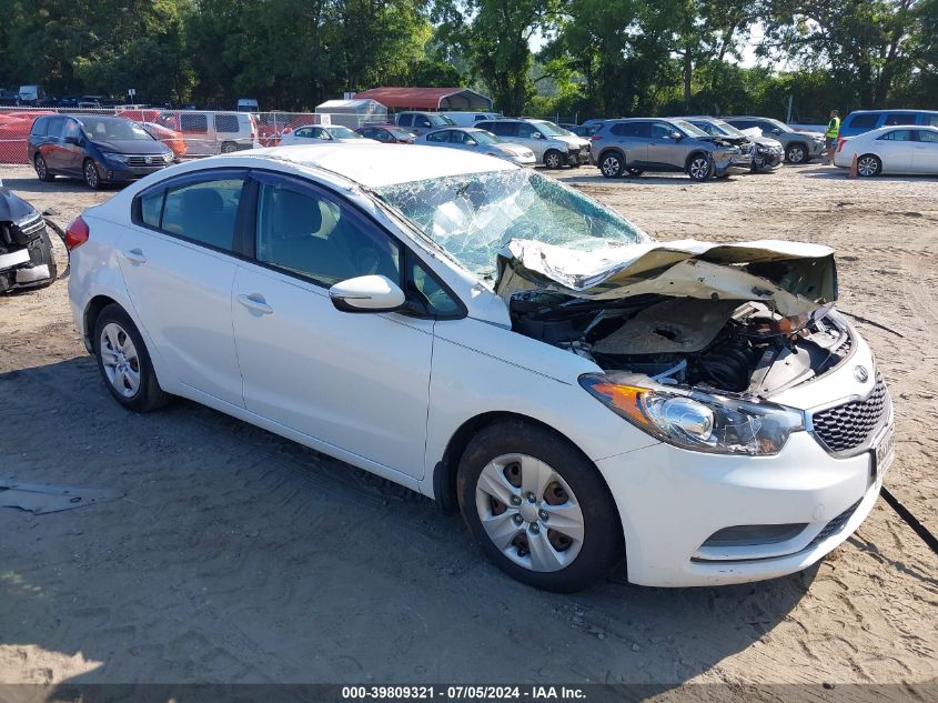 2015 KIA FORTE LX