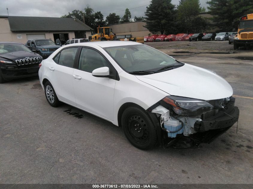 2019 TOYOTA COROLLA LE