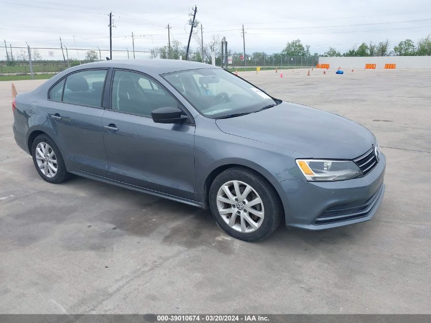 2015 VOLKSWAGEN JETTA 1.8T SE