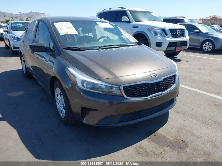 2017 KIA FORTE LX