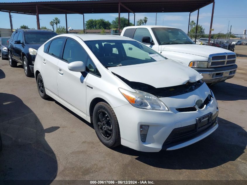 2012 TOYOTA PRIUS TWO