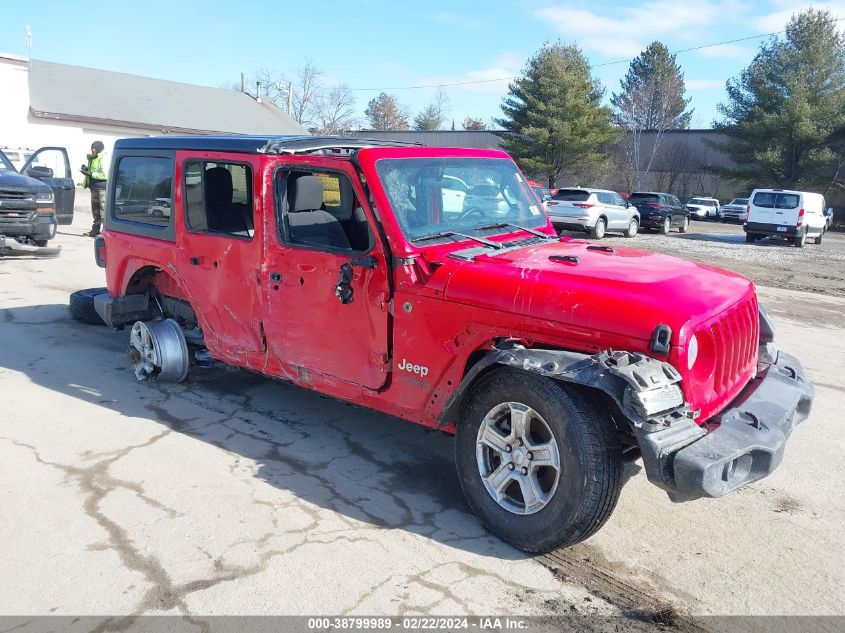 2019 JEEP WRANGLER UNLIMITED SPORT S 4X4