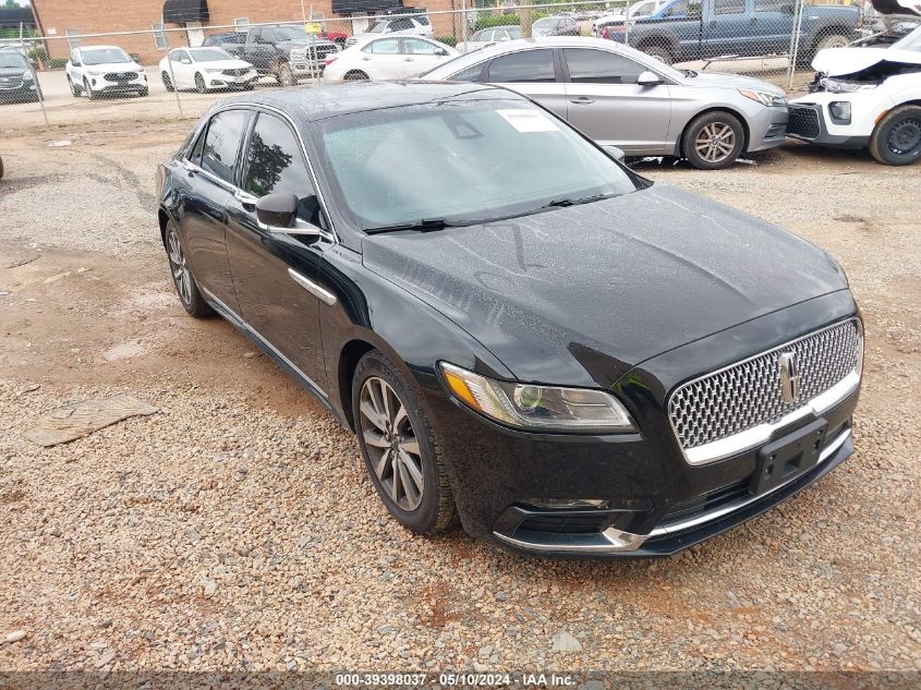 2017 LINCOLN CONTINENTAL LIVERY