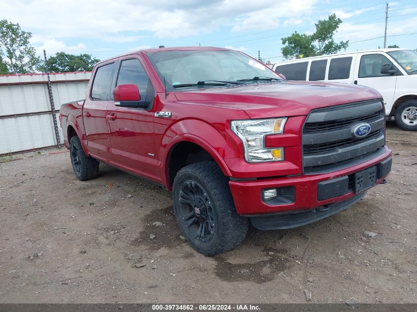 2016 FORD F-150 LARIAT