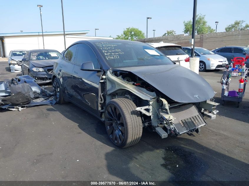 2022 TESLA MODEL Y PERFORMANCE DUAL MOTOR ALL-WHEEL DRIVE