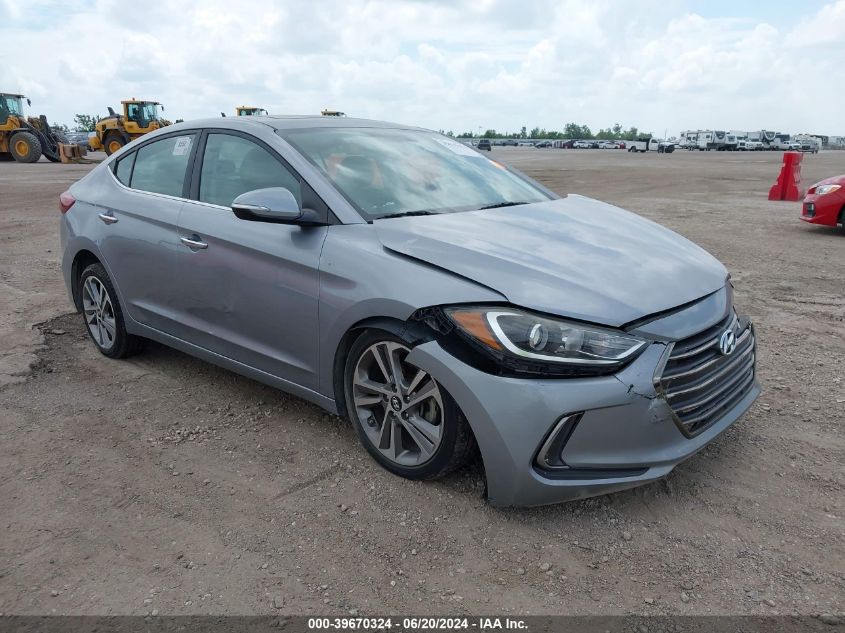 2017 HYUNDAI ELANTRA LIMITED