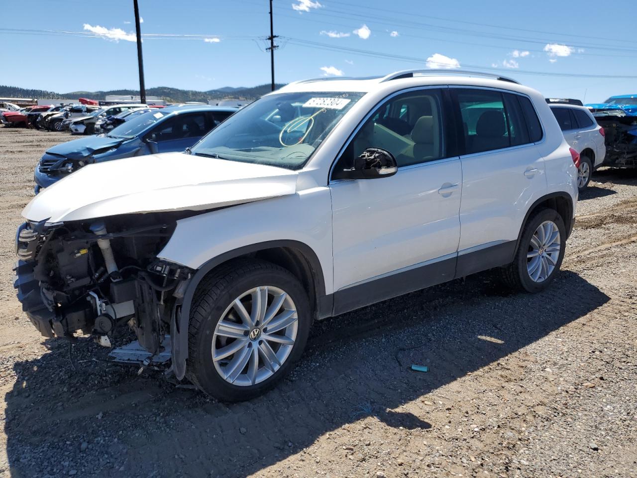 2012 VOLKSWAGEN TIGUAN S