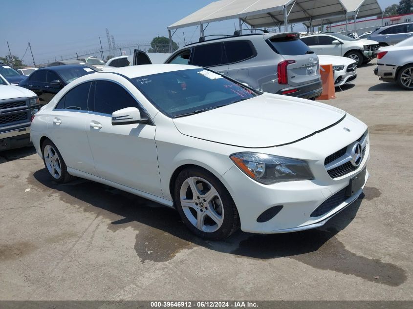 2018 MERCEDES-BENZ CLA 250