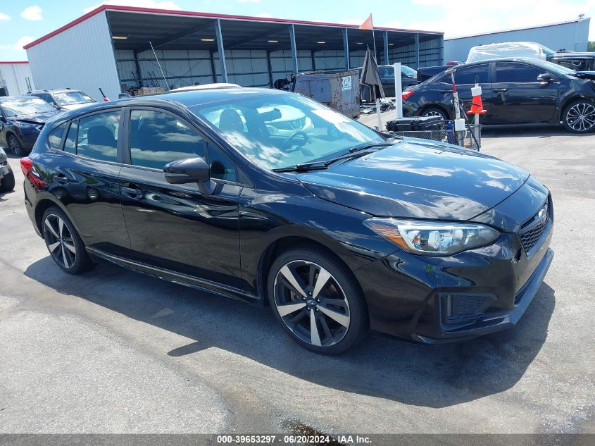 2019 SUBARU IMPREZA 2.0I SPORT