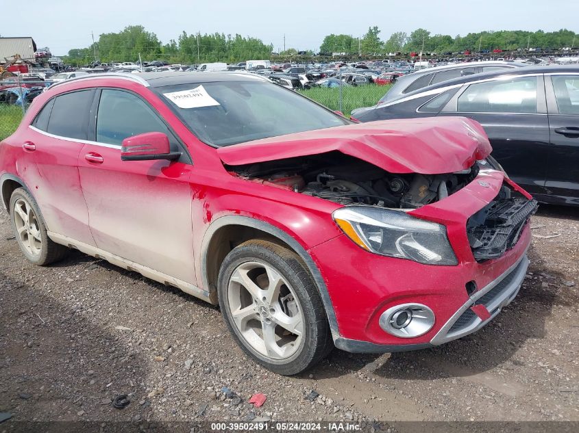 2018 MERCEDES-BENZ GLA 250 4MATIC